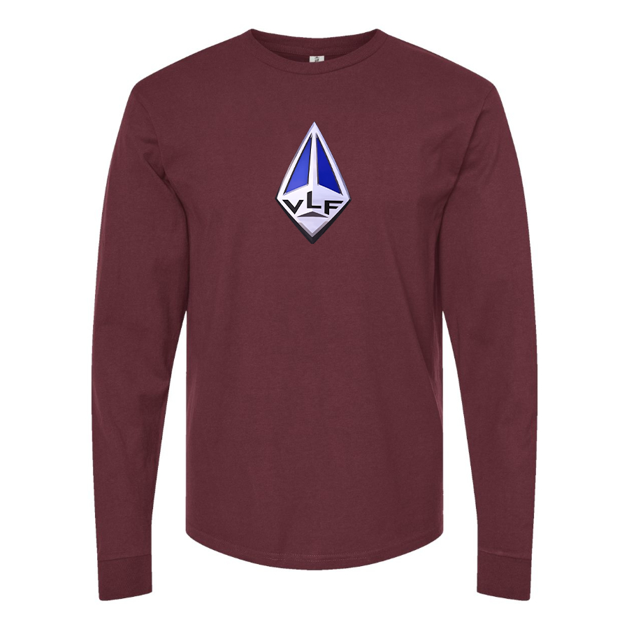 Men's VLF Logo Cotton Long Sleeve T-Shirt