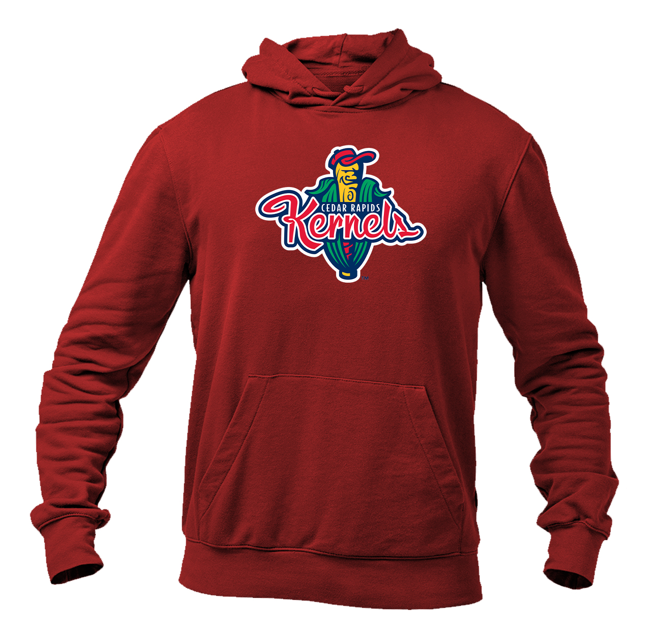 Men's Cedar Rapids Kernels Logo Pullover Hoodie