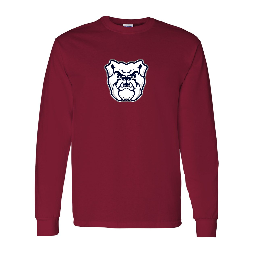 Men's Butler Bulldogs Gildan Heavy Cotton Long Sleeve T-Shirt