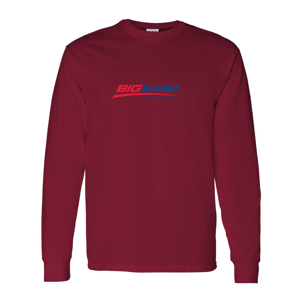 Men's Big East Conference Gildan Heavy Cotton Long Sleeve T-Shirt