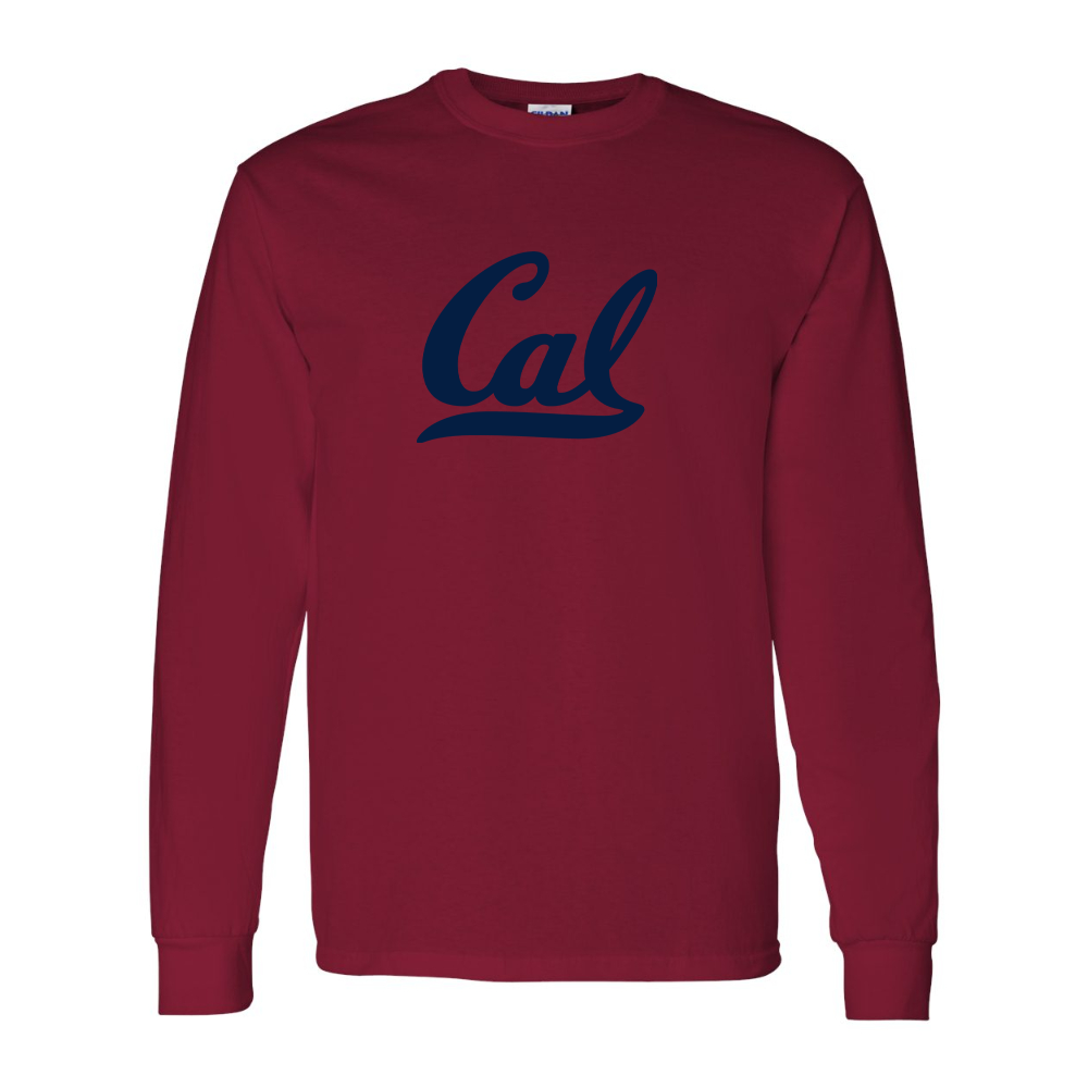 Men's California Golden Bears Gildan Heavy Cotton Long Sleeve T-Shirt