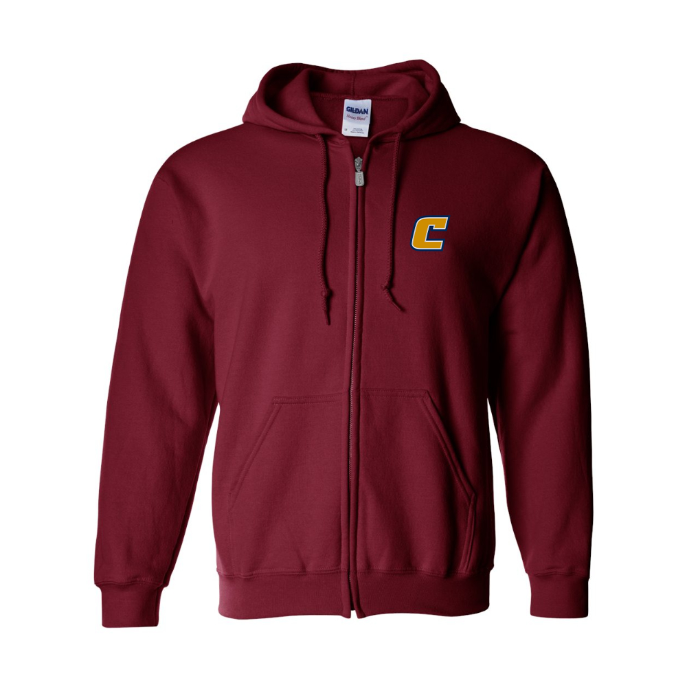 Men's Chattanooga Mocs Gildan Heavy Blend Full Zip Hooded Sweatshirt