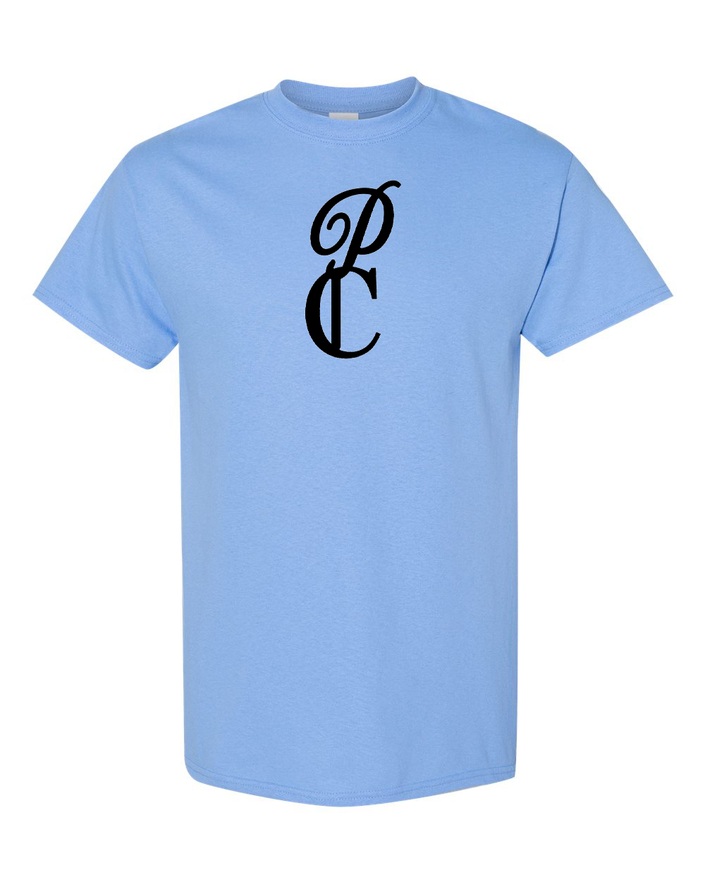 Men's P & C Black Gildan Heavy Cotton T-Shirt