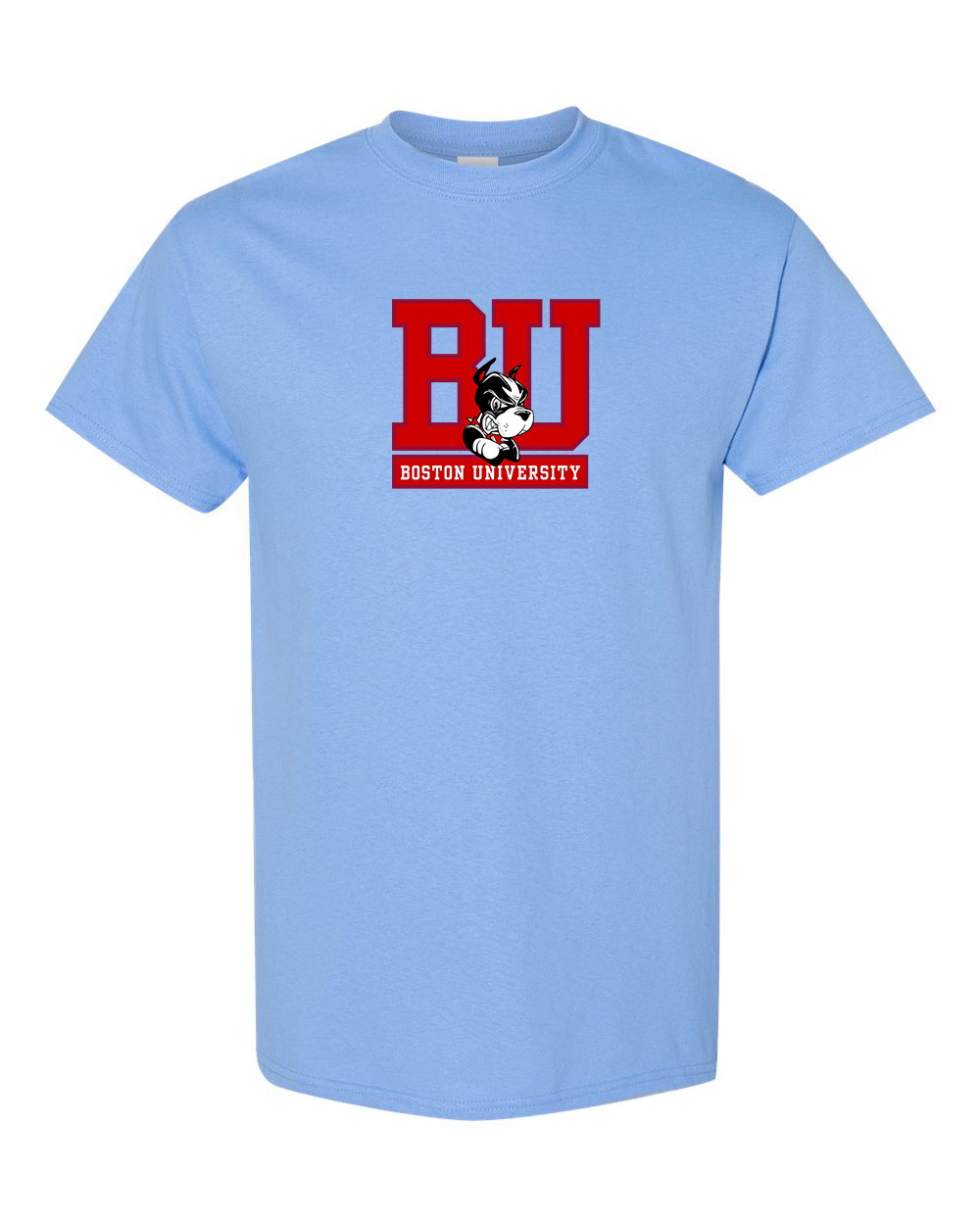 Men's Boston University Terriers Gildan Heavy Cotton T-Shirt