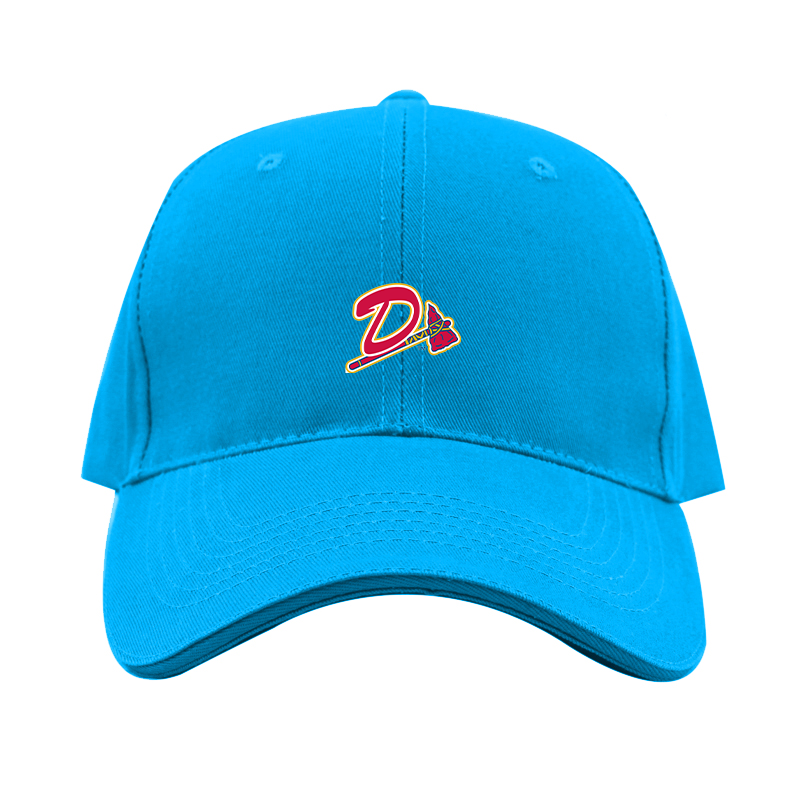 Danville Braves Logo Dad Baseball Cap Hat