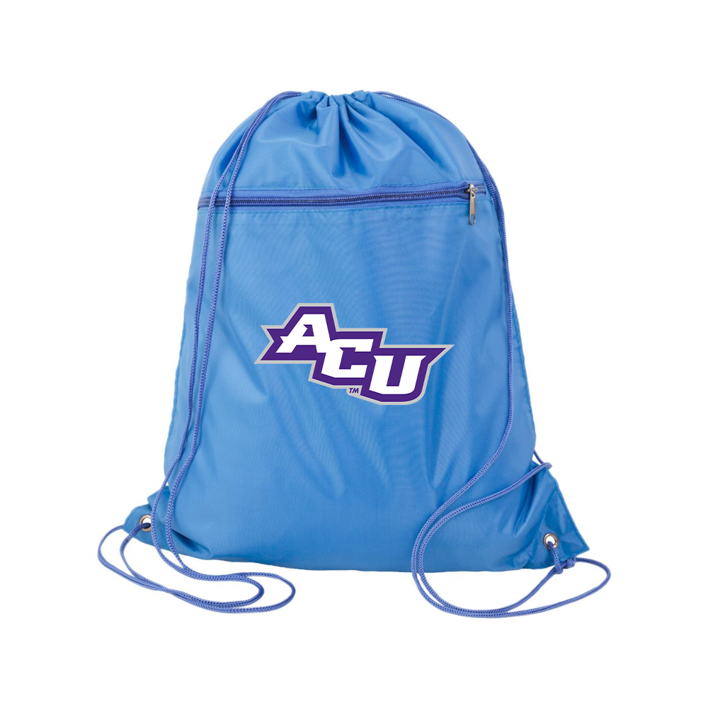 Abilene Christian Wildcats Q-Tees - Polyester Cinchpack