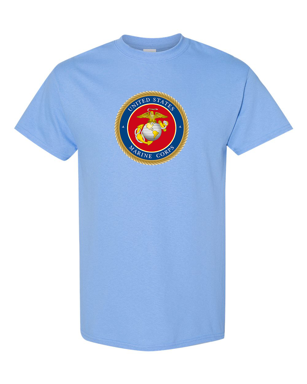 Men's USMC Emblem Gildan Heavy Cotton T-Shirt
