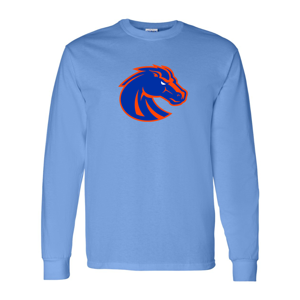 Men's Boise State Broncos Gildan Heavy Cotton Long Sleeve T-Shirt