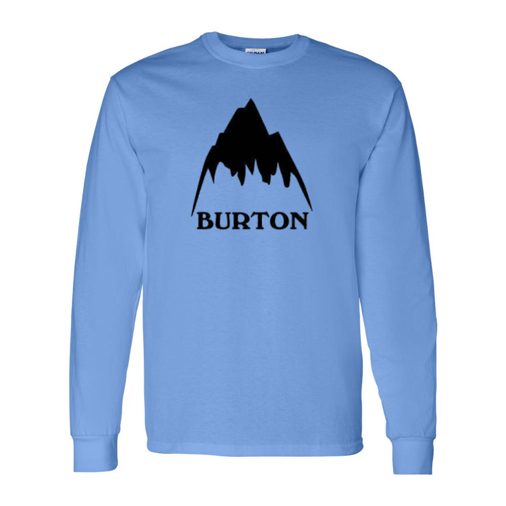 Men's Burton Mountain Gildan Heavy Cotton Long Sleeve T-Shirt