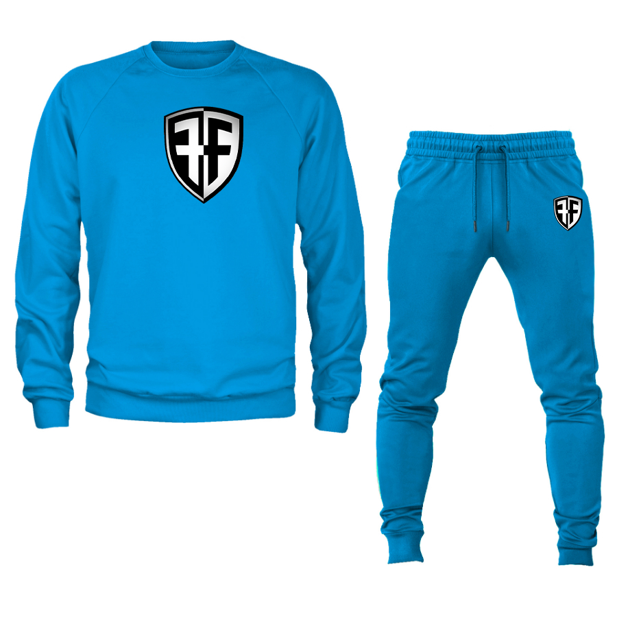 Men's Foffa Bike Crewneck Sweatshirt Joggers Suit