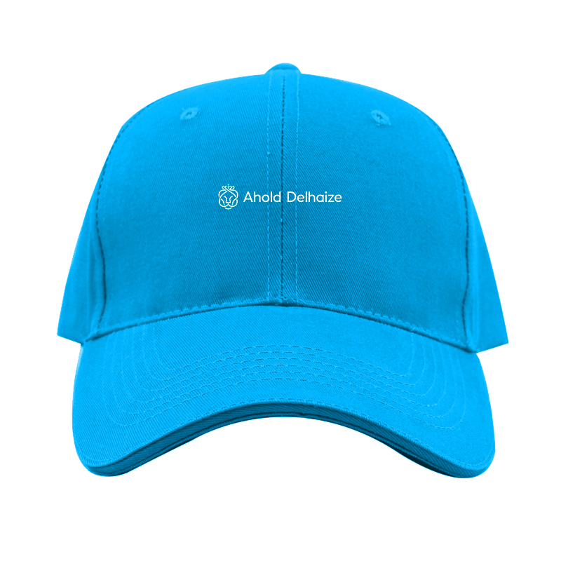 Ahold Delhaize Vertical Logo Dad Baseball Cap Hat