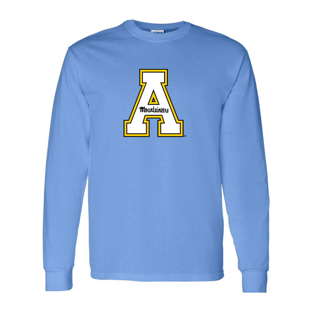 Men's Appalachian State Mountaineers Gildan Heavy Cotton Long Sleeve T-Shirt