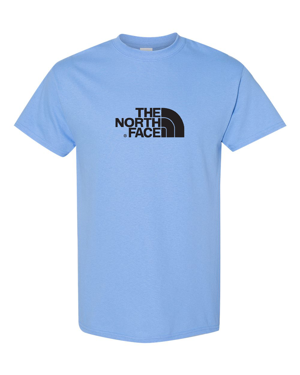 Men's The North Face Black Gildan Heavy Cotton T-Shirt