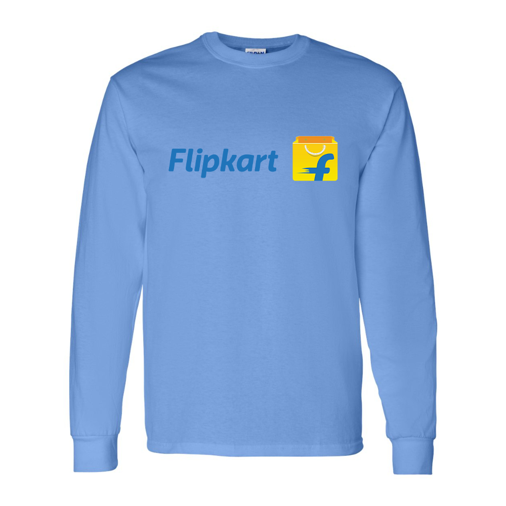 Men's Flipkart Gildan Heavy Cotton Long Sleeve T-Shirt