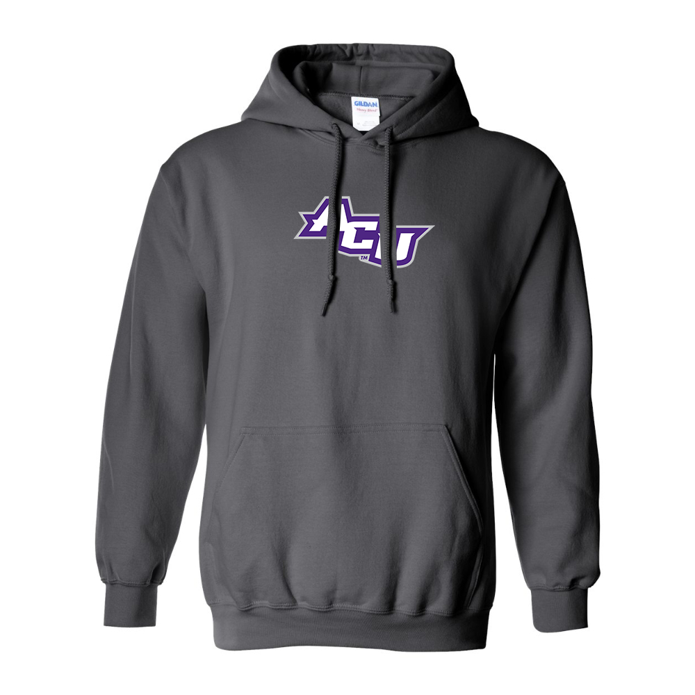 Men's Abilene Christian Wildcats Gildan Heavy Blend Hooded Sweatshirt