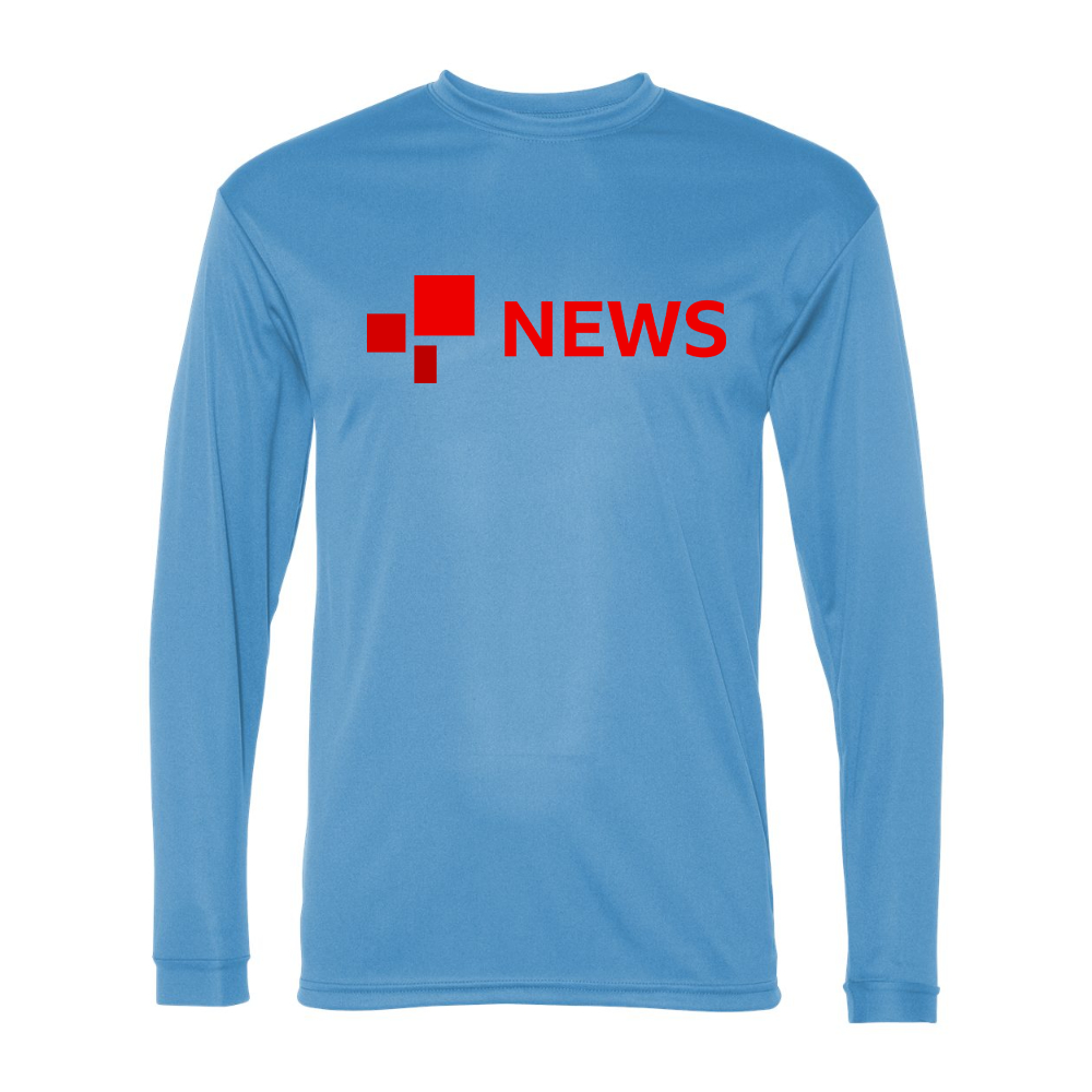 Men's BBC News Performance Long Sleeve T-Shirt