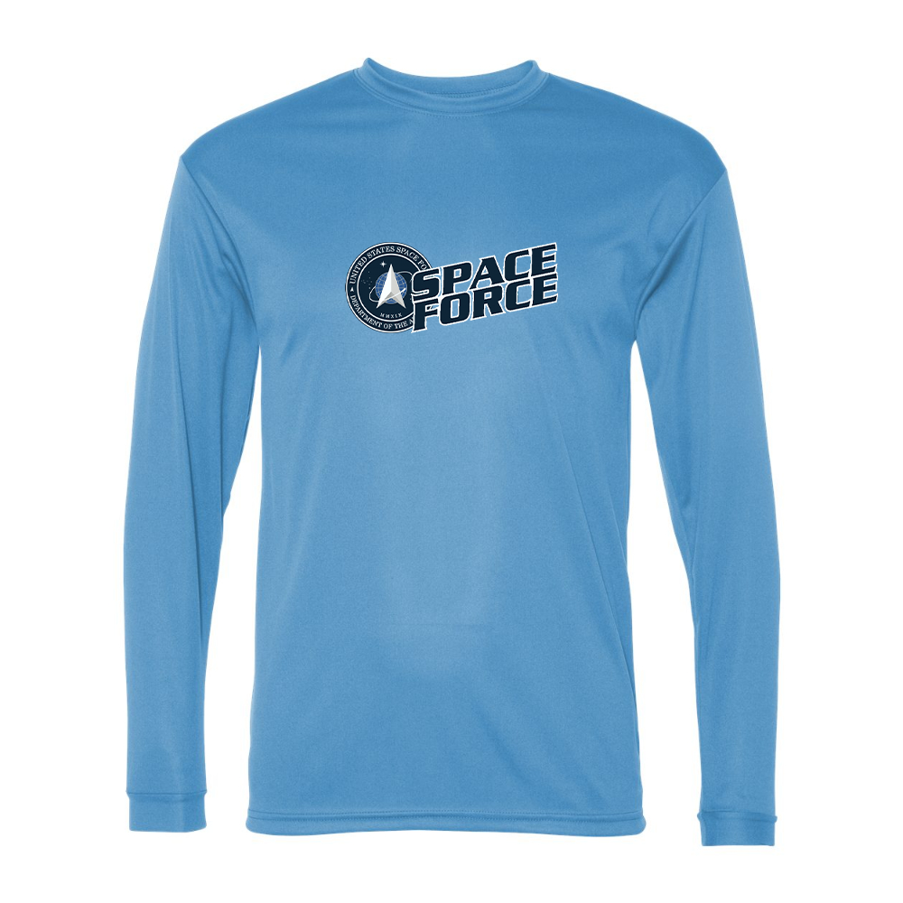 Men's Space Force Performance Long Sleeve T-Shirt