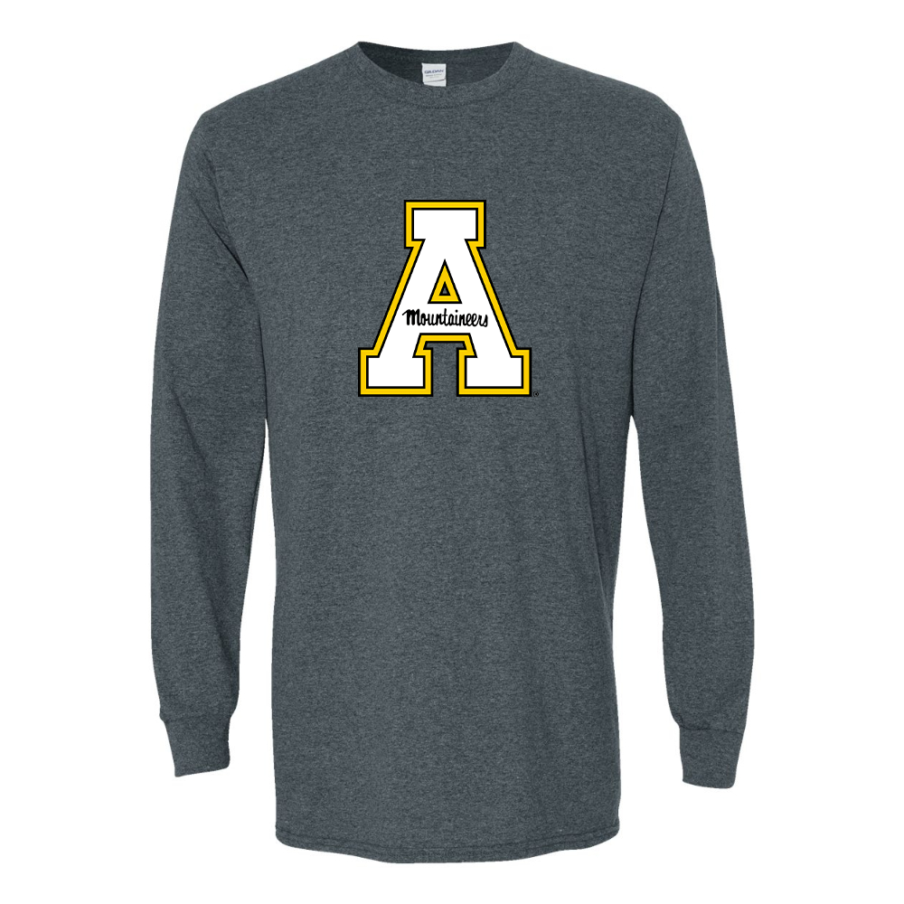 Men's Appalachian State Mountaineers Gildan Heavy Cotton Long Sleeve T-Shirt