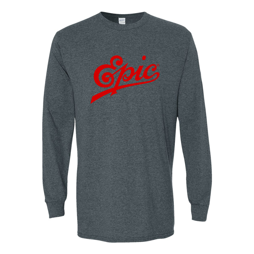 Men's Epic Records Gildan Heavy Cotton Long Sleeve T-Shirt