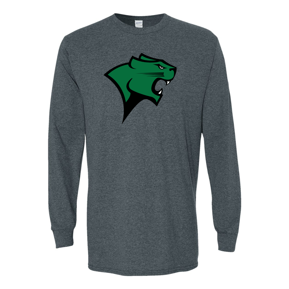 Men's Chicago State Cougars Gildan Heavy Cotton Long Sleeve T-Shirt
