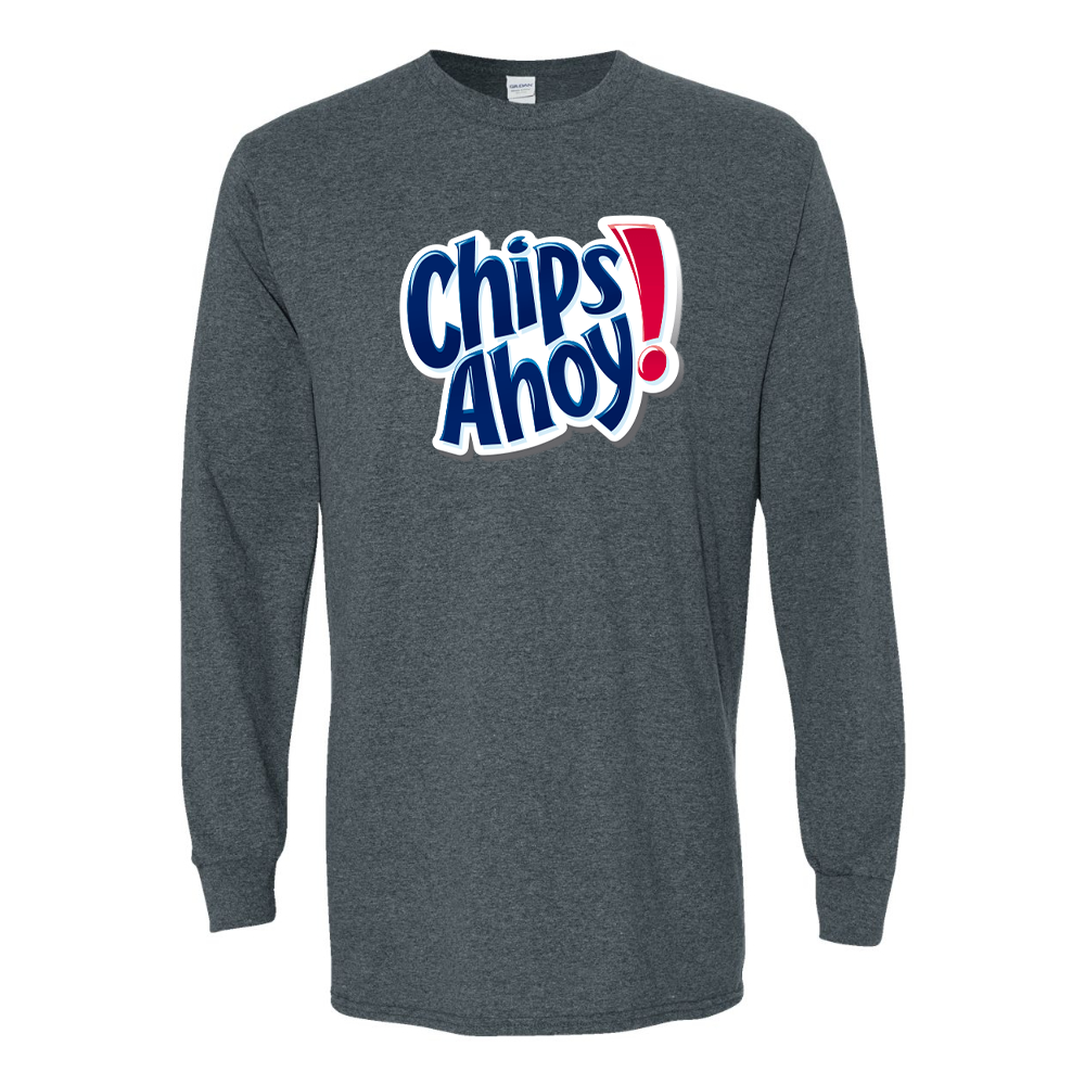 Men's Chips Ahoy Gildan Heavy Cotton Long Sleeve T-Shirt