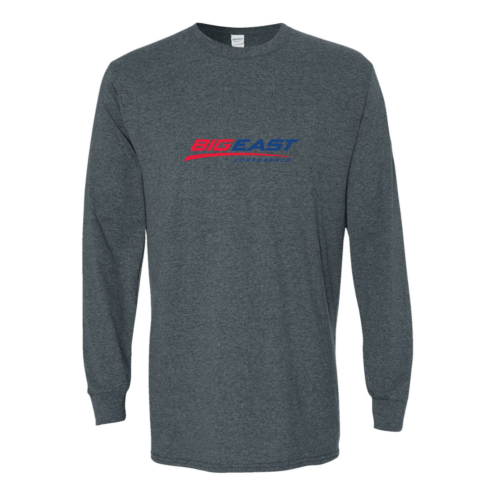 Men's Big East Conference Gildan Heavy Cotton Long Sleeve T-Shirt