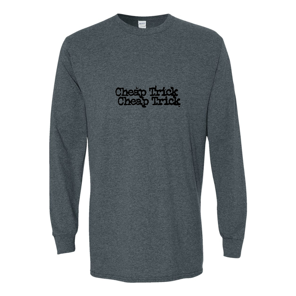 Men's Cheap Trick Gildan Heavy Cotton Long Sleeve T-Shirt