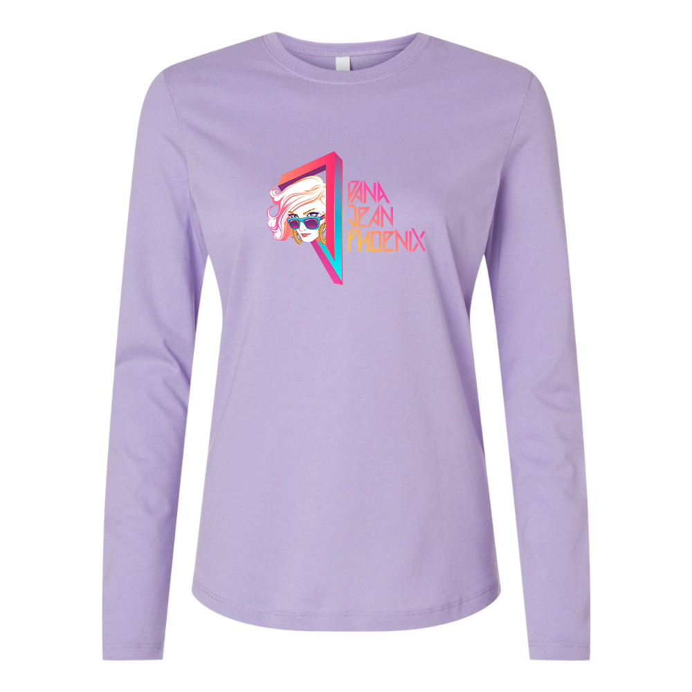 BELLA CANVAS Women’s Dana Jean Phoenix Jersey Long Sleeve Tee