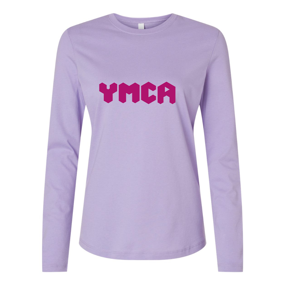 BELLA CANVAS YMCA Mauve Jersey Long Sleeve Tee