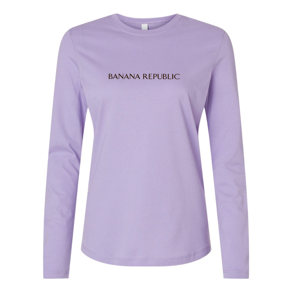 BELLA CANVAS Banana Republic Jersey Long Sleeve Tee