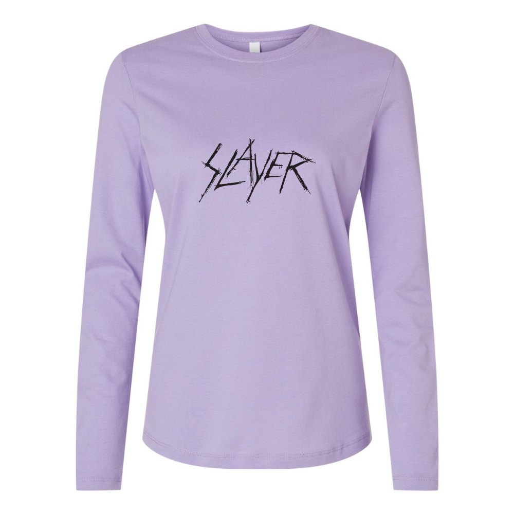 BELLA CANVAS Women’s Slayer Carved Jersey Long Sleeve Tee