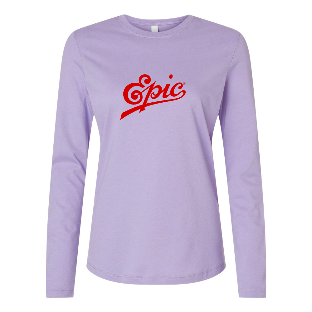 BELLA CANVAS Epic Records Jersey Long Sleeve Tee