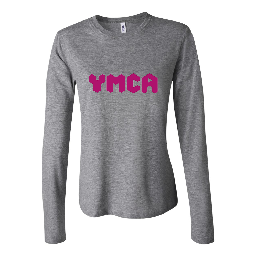 BELLA CANVAS YMCA Mauve Jersey Long Sleeve Tee