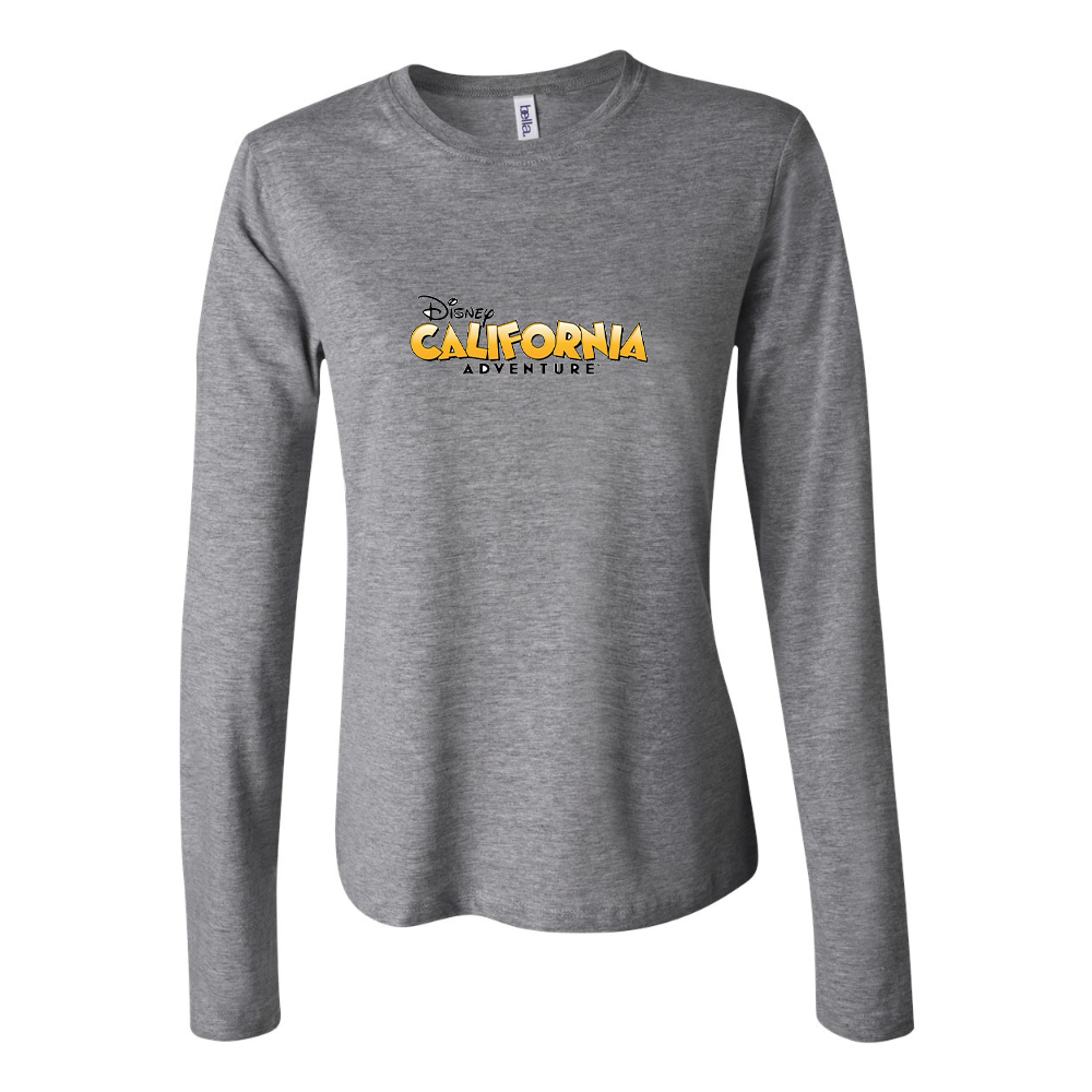 BELLA CANVAS Disney California Adventure Jersey Long Sleeve Tee
