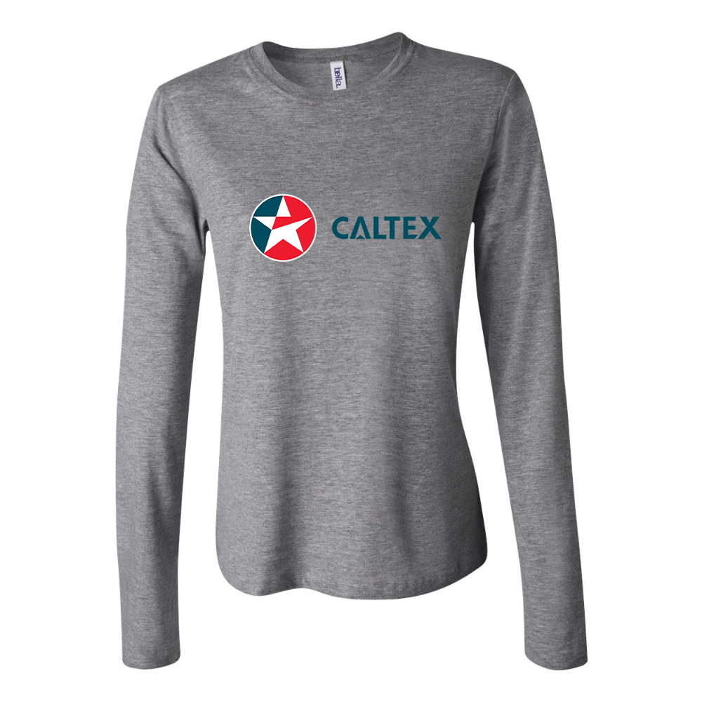 BELLA CANVAS Caltex Gas Station Jersey Long Sleeve Tee