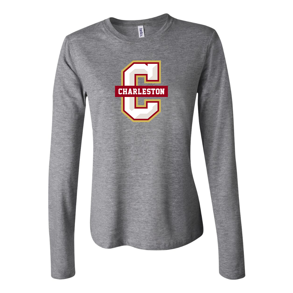 BELLA CANVAS Charleston Cougars Jersey Long Sleeve Tee