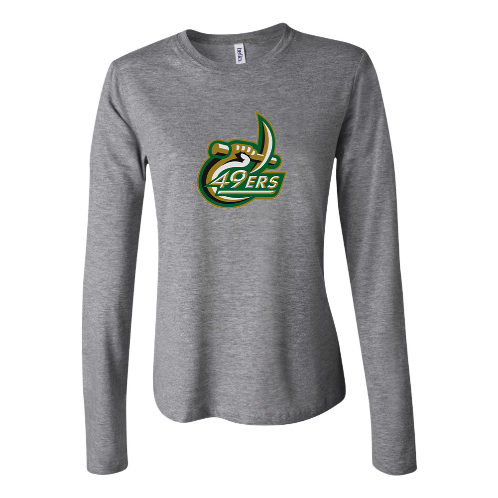 BELLA CANVAS Charlotte 49ers Jersey Long Sleeve Tee