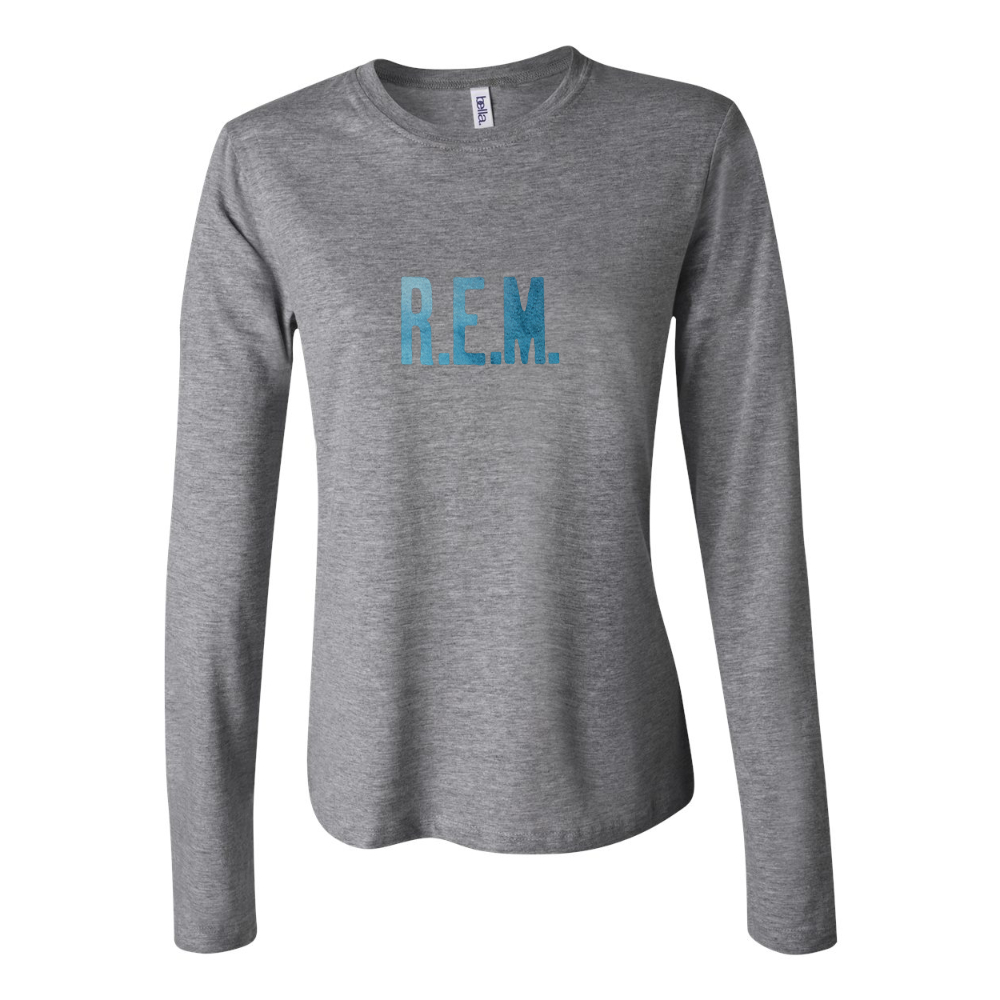 BELLA CANVAS R.E.M. Blue Jersey Long Sleeve Tee