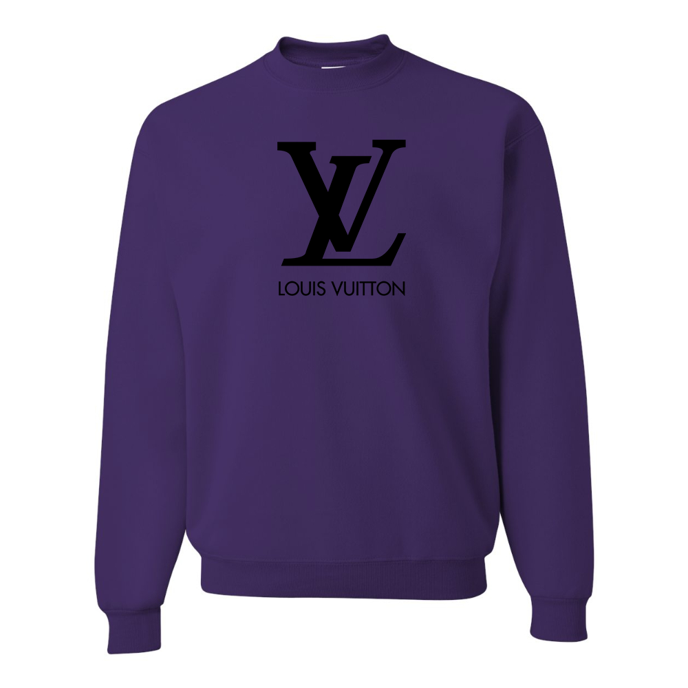 Men's Louis Vuitton JERZEES NuBlend Crewneck Sweatshirt