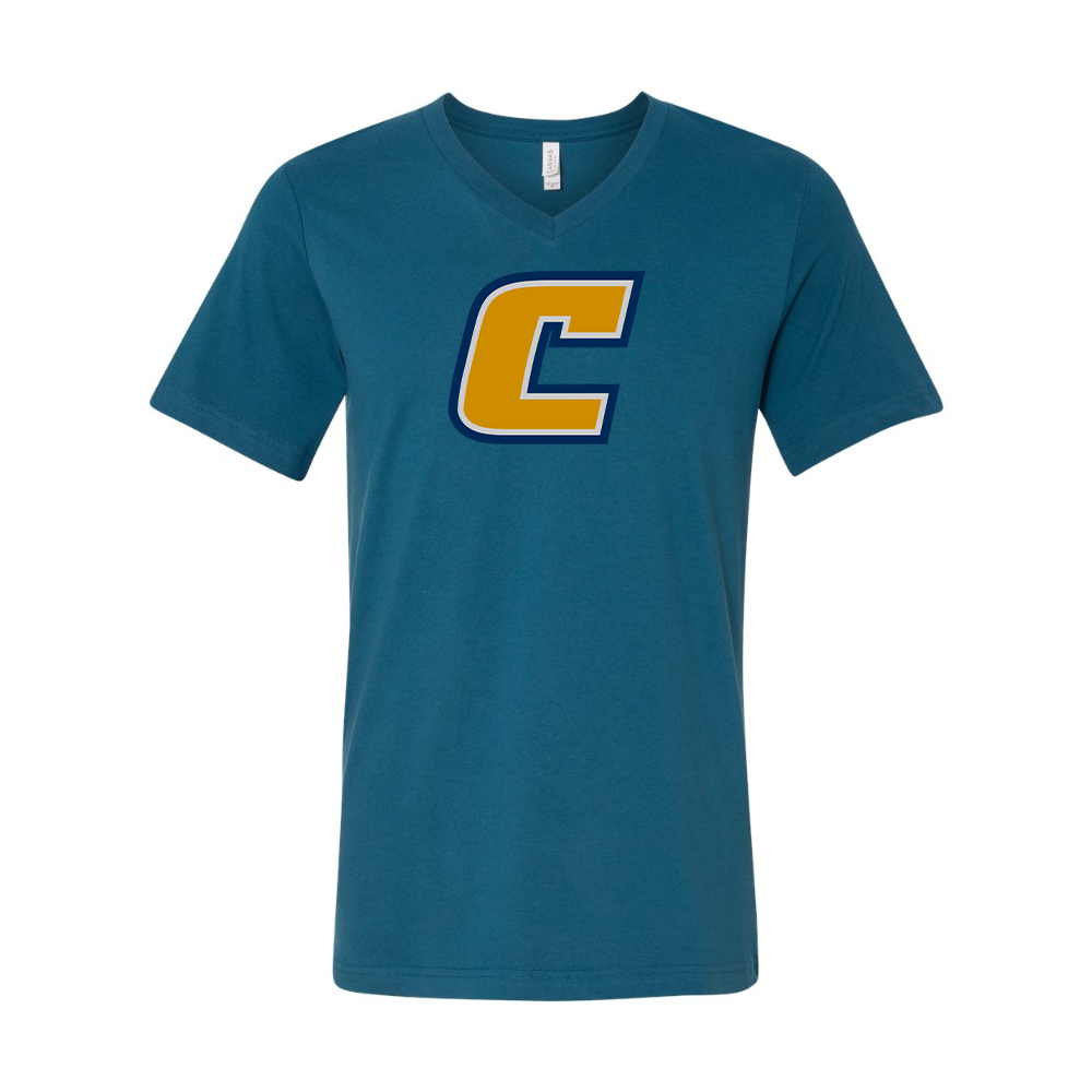 Chattanooga Mocs BELLA CANVAS - Jersey V-Neck T-Shirt