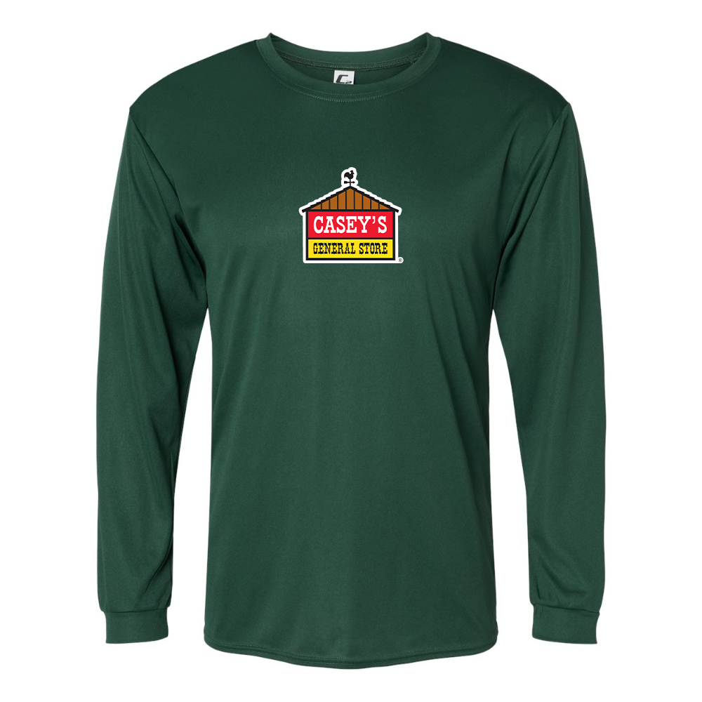 Men's Casey's General Store Performance Long Sleeve T-Shirt