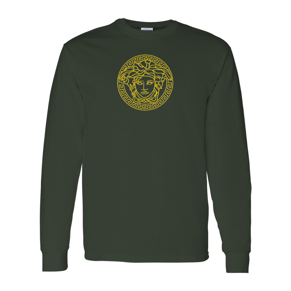 Men's Versace Thumbnail Gildan Heavy Cotton Long Sleeve T-Shirt