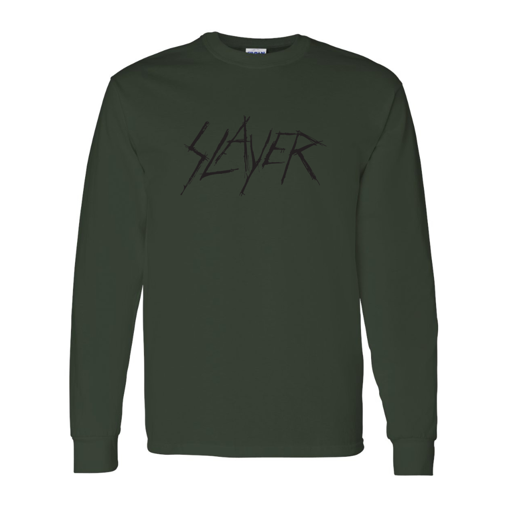 Men's Slayer Carved Gildan Heavy Cotton Long Sleeve T-Shirt
