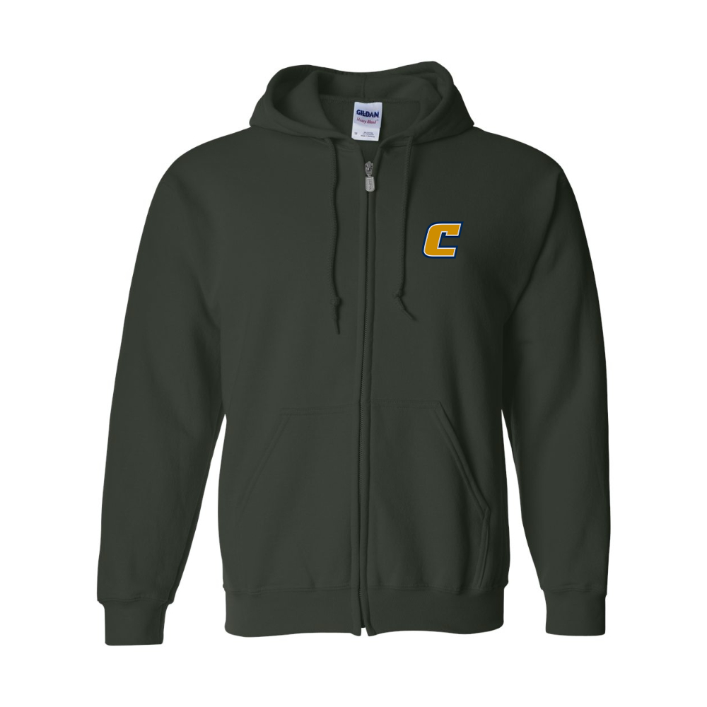 Men's Chattanooga Mocs Gildan Heavy Blend Full Zip Hooded Sweatshirt