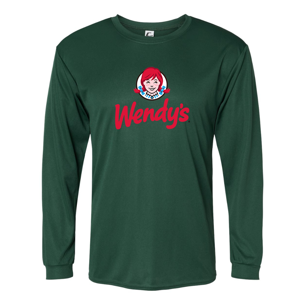 Men's Wendy_s Performance Long Sleeve T-Shirt