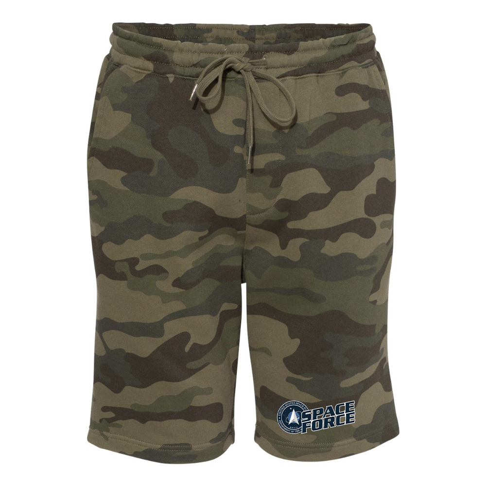 Men's Space Force Independent Trading Co Midweight Fleece Shorts