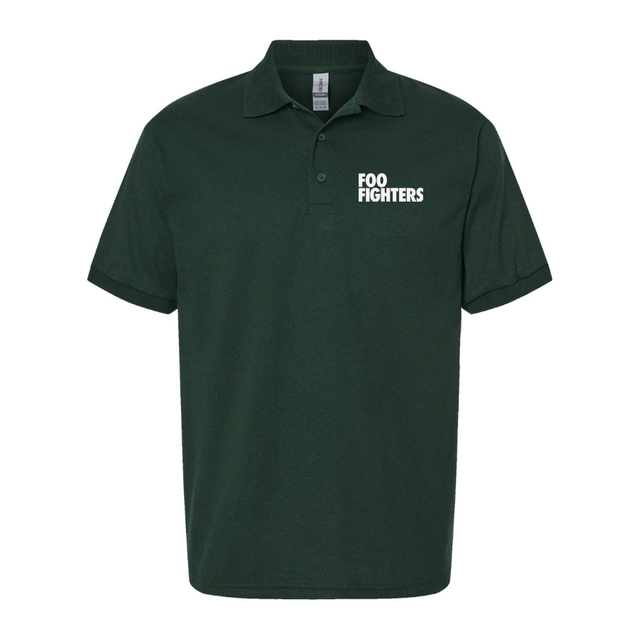 Men's Foo Fighters Logo Dry Blend Polo