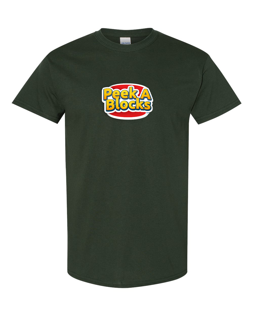 Men's Peek A Blocks Gildan Heavy Cotton T-Shirt