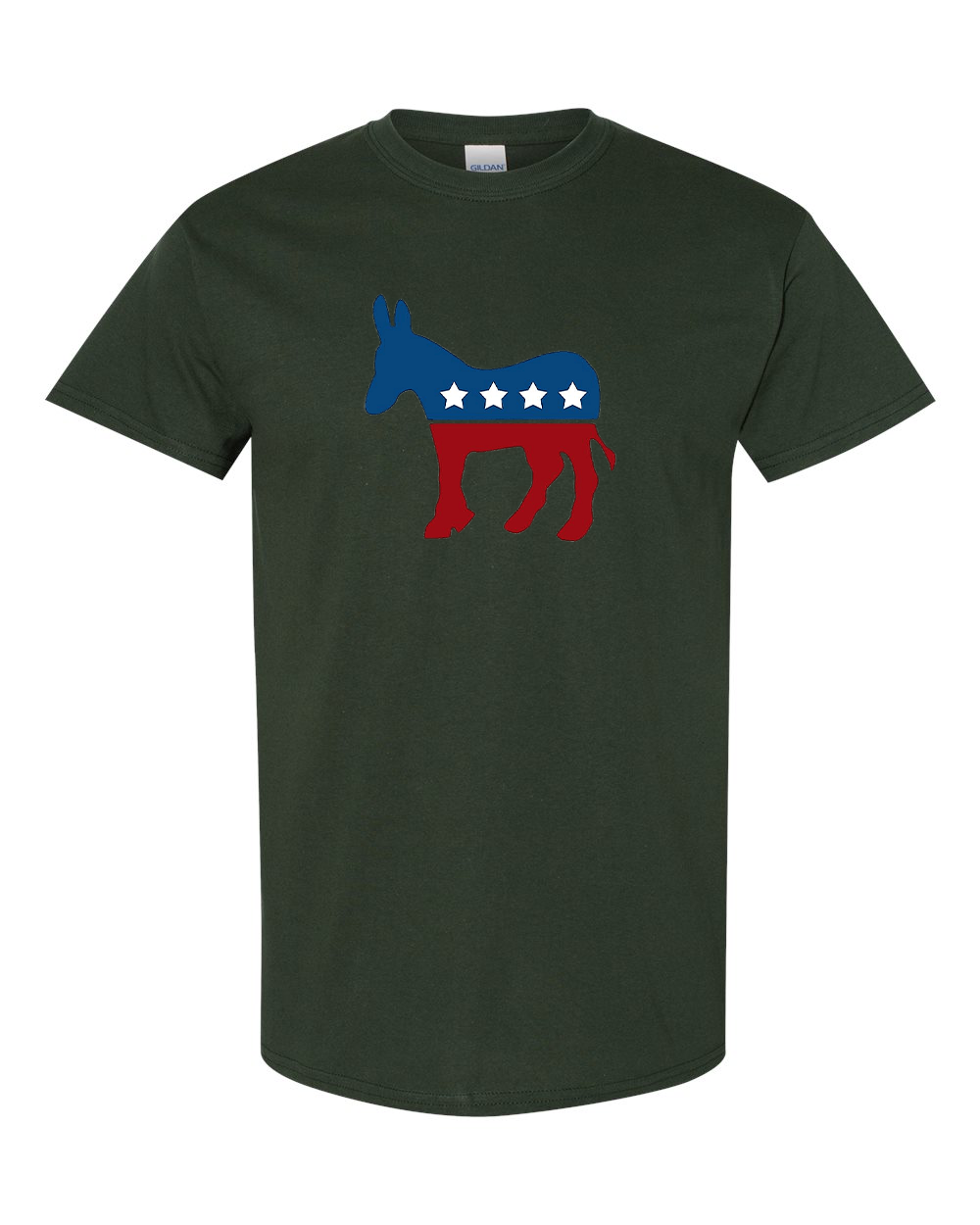 Men's Democrat Election Symbol Gildan Heavy Cotton T-Shirt