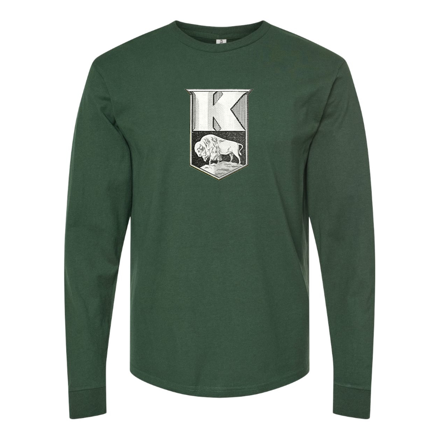 Men's Kaiser Logo Cotton Long Sleeve T-Shirt